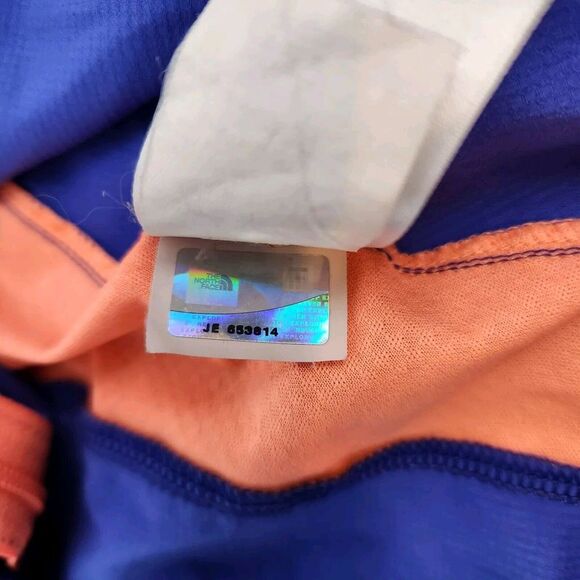 The North Face Blue‎ & Coral Zip-Up Athletic Jacket Performance Flight Series XS - Picture 7 of 12